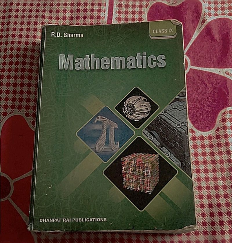 RD Sharma Maths Book Class 9