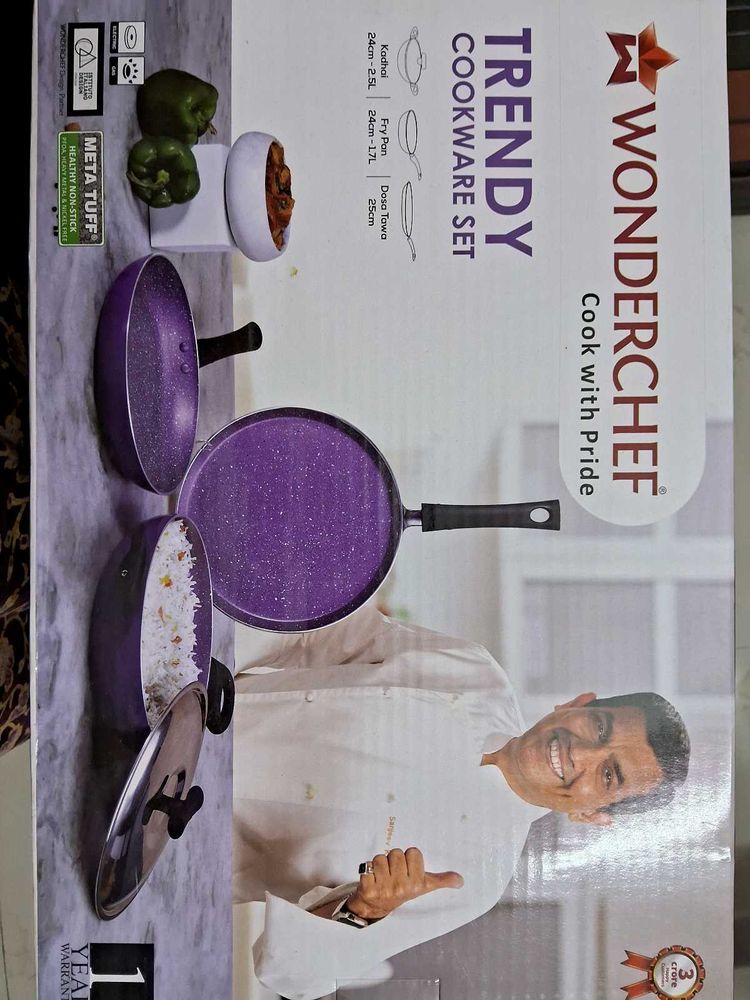 Wonderchef Nonstick Cookwear Set