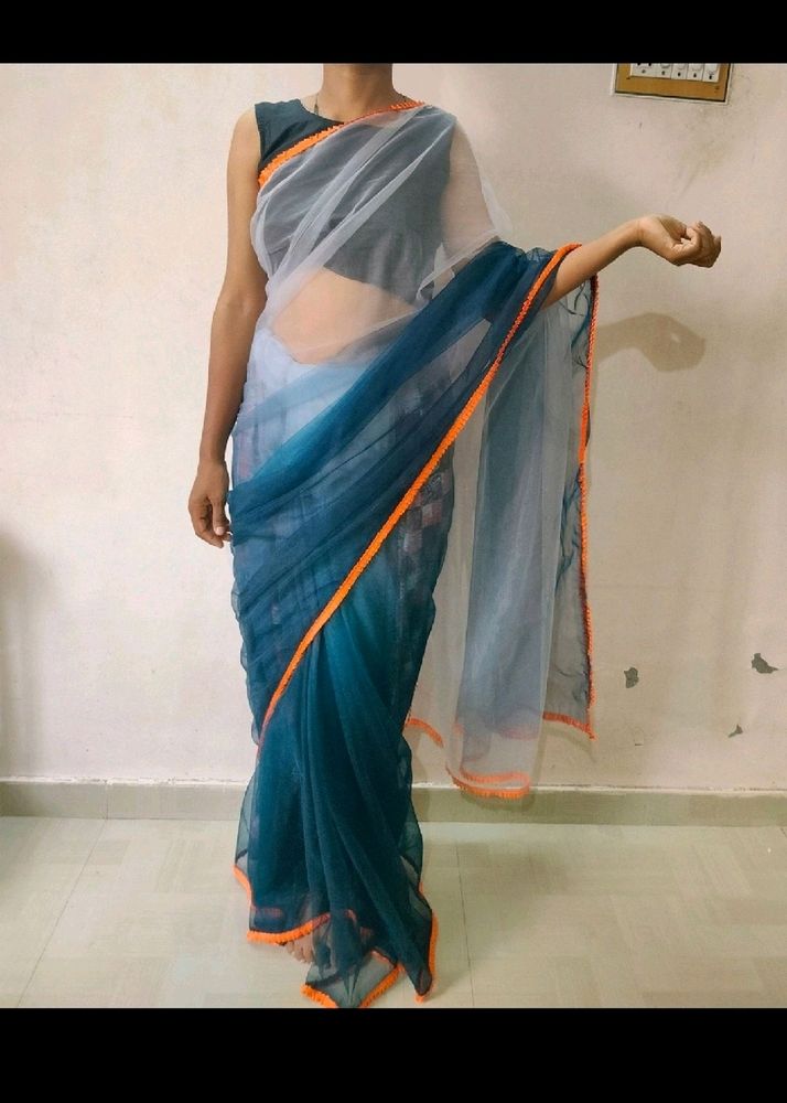 Double Shade Saree ❤️