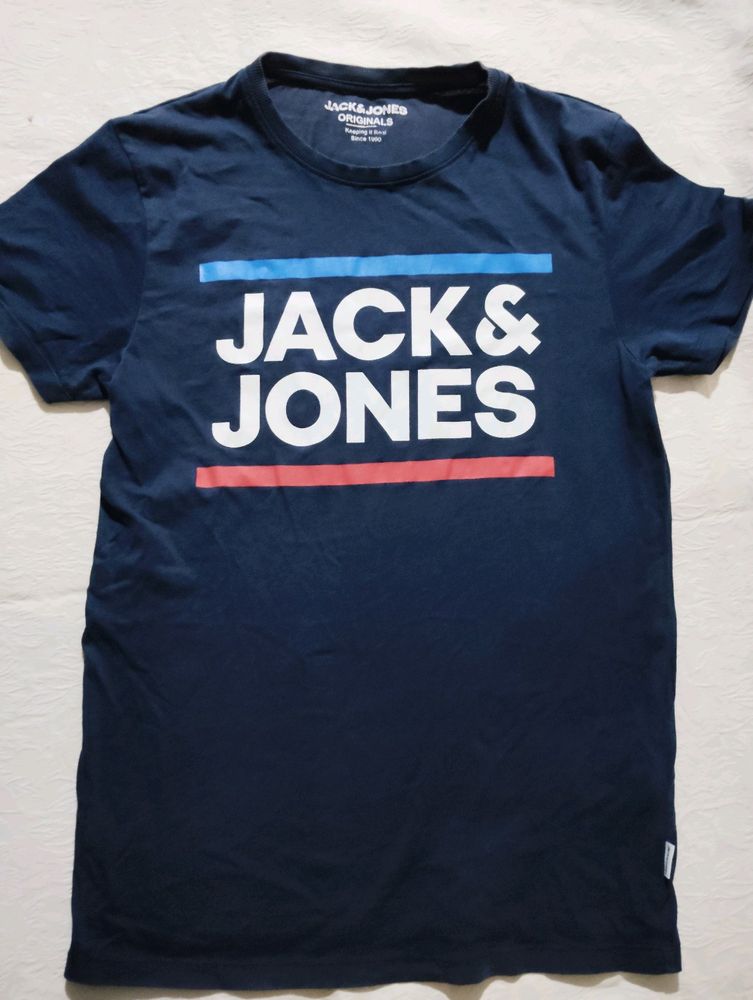 Red Or Navy Blue Combo T-Shirt Jack and Jones