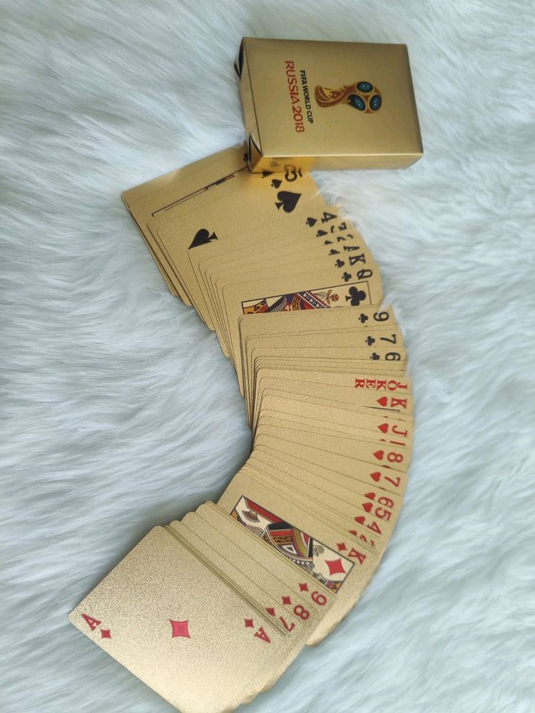 Golden Playing Cards ♠️♠️