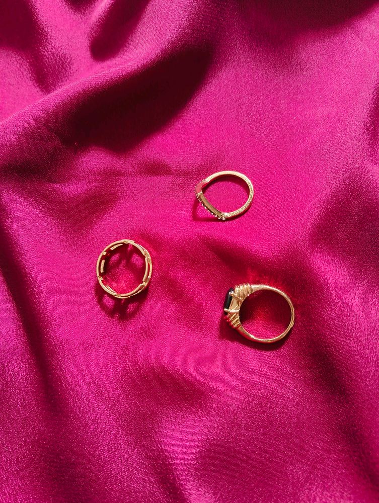 Set Of 3 Stackable Rings✨