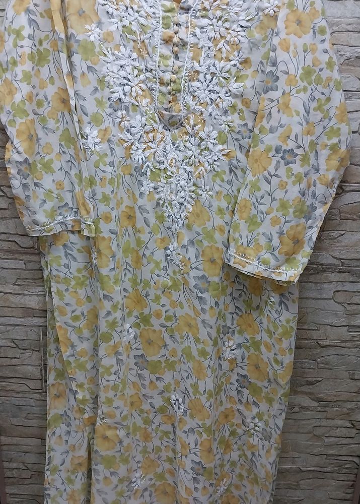 Pluse Size Mul Cotton Kurti