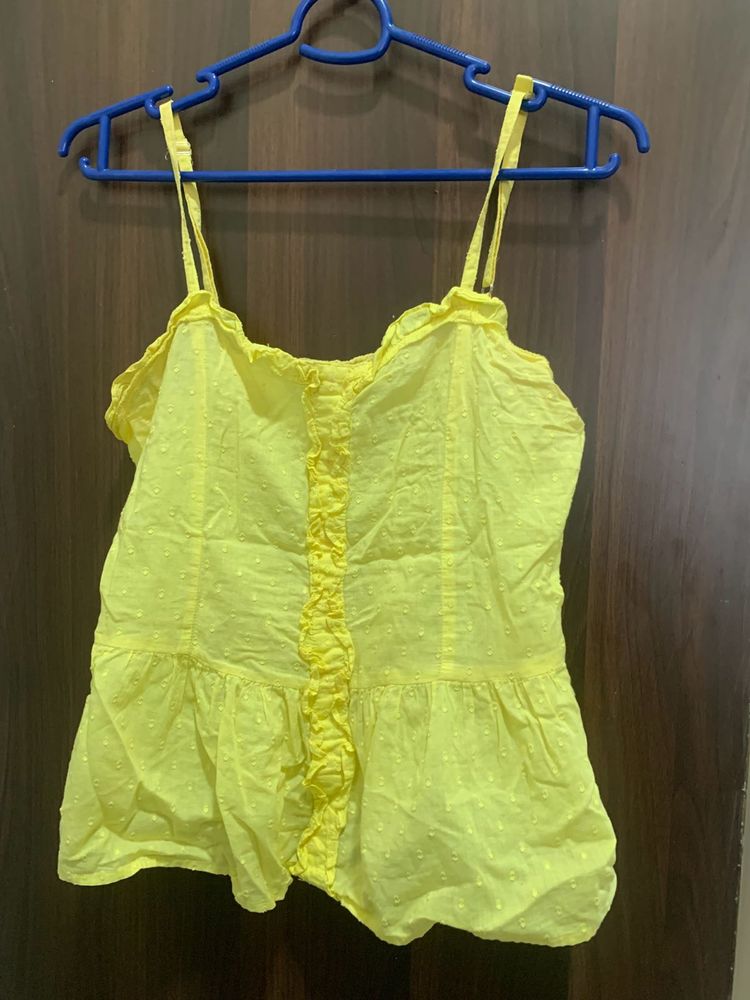 Cute Yellow Fairy Top