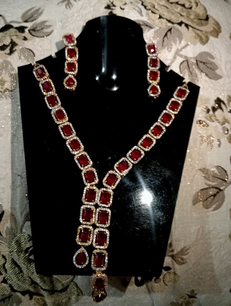 Jerkin Diamond Jewellery Set