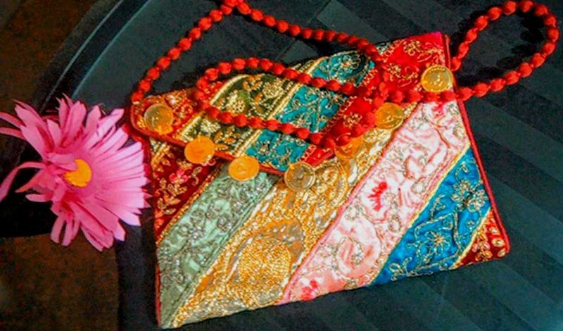 A Multi Colour Rajasthani Handbag