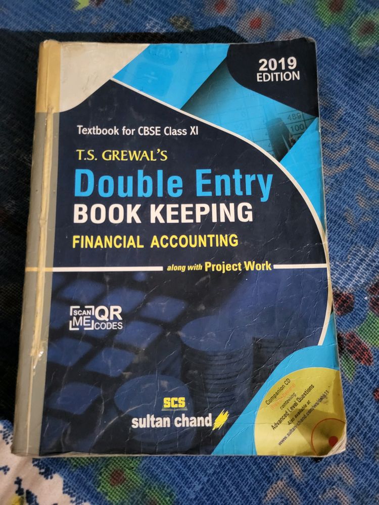 Class 11 Accounts Book 2019-20 Edition