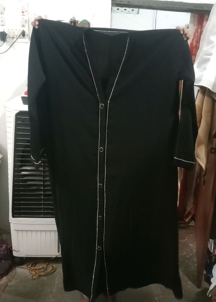 New Abaya With White Stones ..