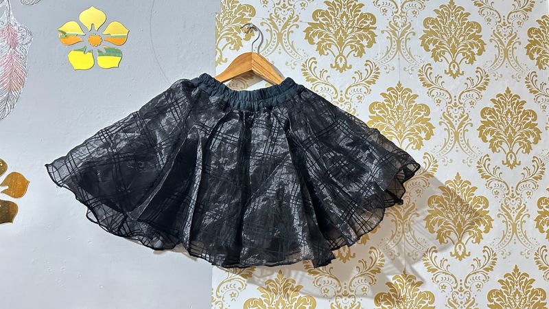 Organza Mini Skirt