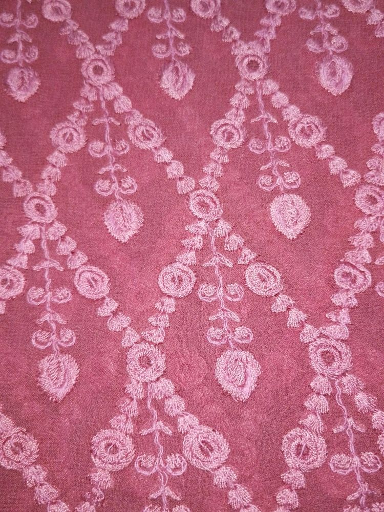 1 and half Metre Chikankari Dress Fabric