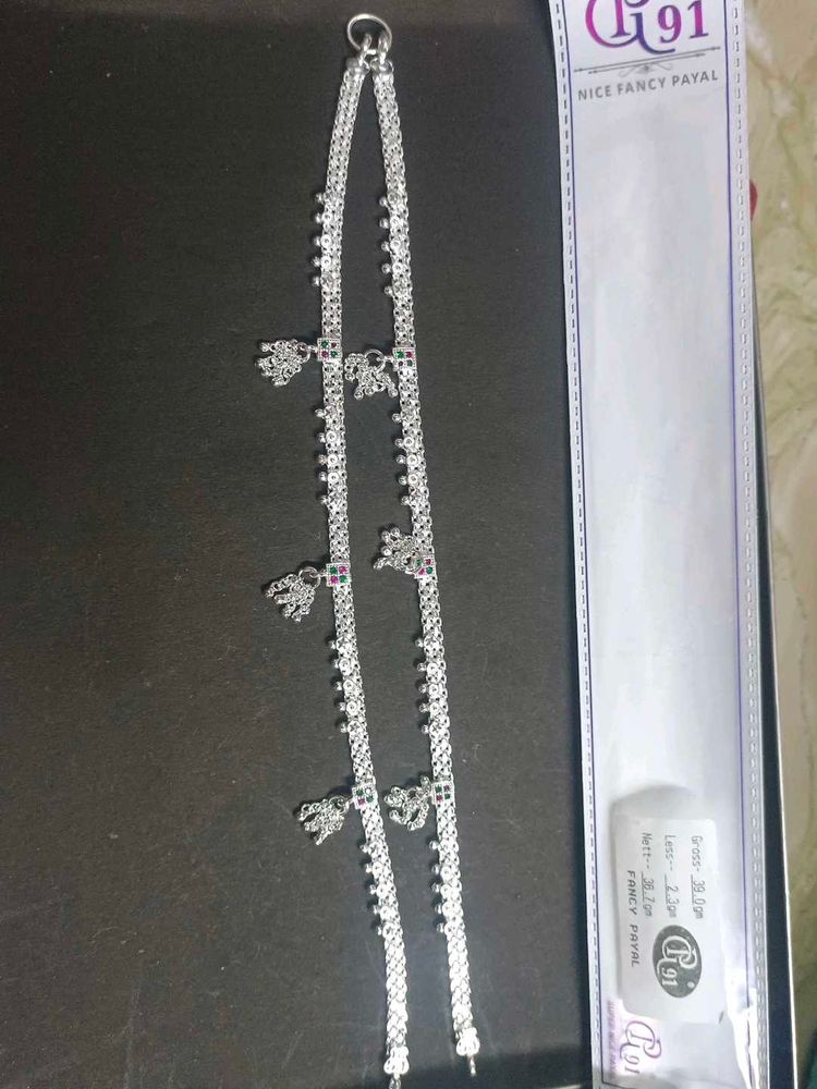 pure silver anklets/payal 😍😍