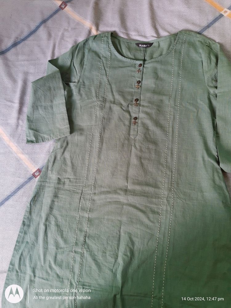 Zudio Green Kurti