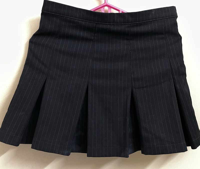 Korean Pleated Mini Skirt