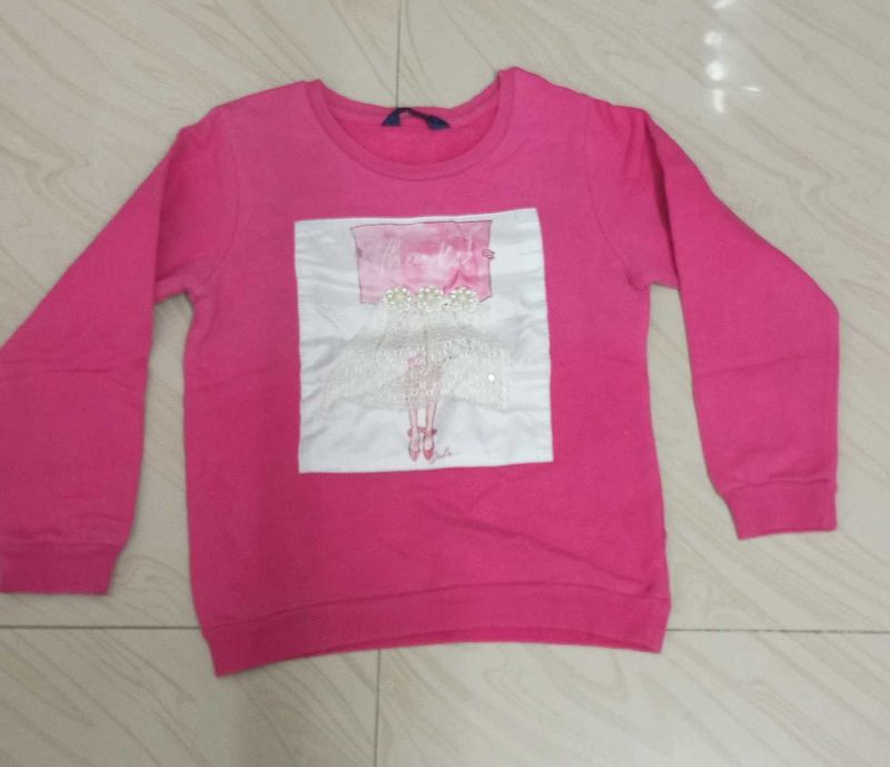 2 Sweat Shirt For 6 To 8year Girls