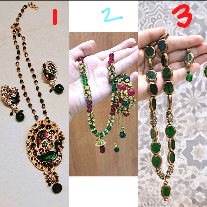 Any 1 @99/- to 149/- Jewellery Neclace Set