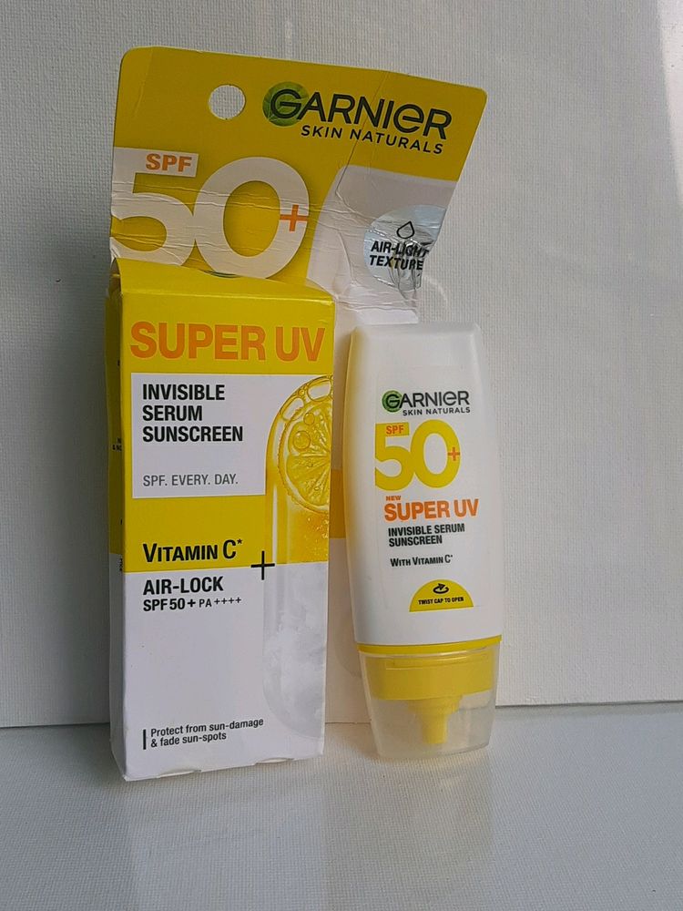 Garnier Invisible Serum Sunscreen