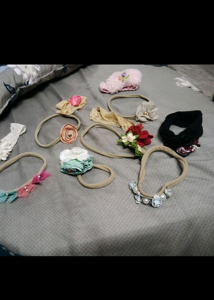 Set Of 11 Head Bands