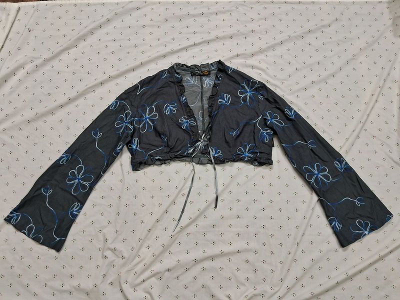 Bolero (Flower Embroidered)