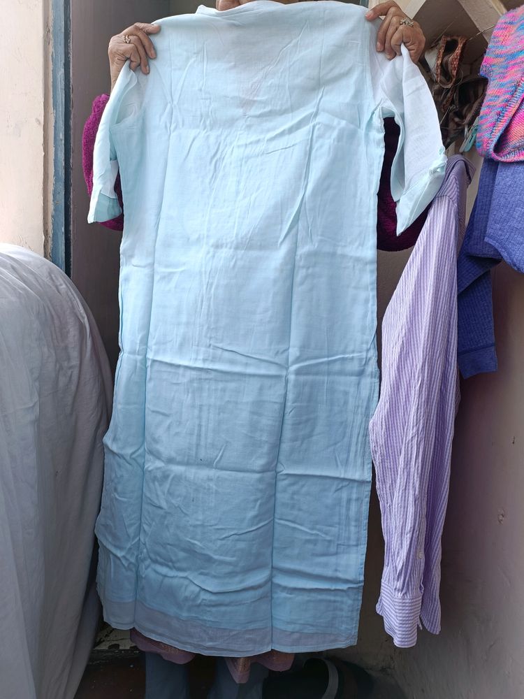 Blue Kurta L Size