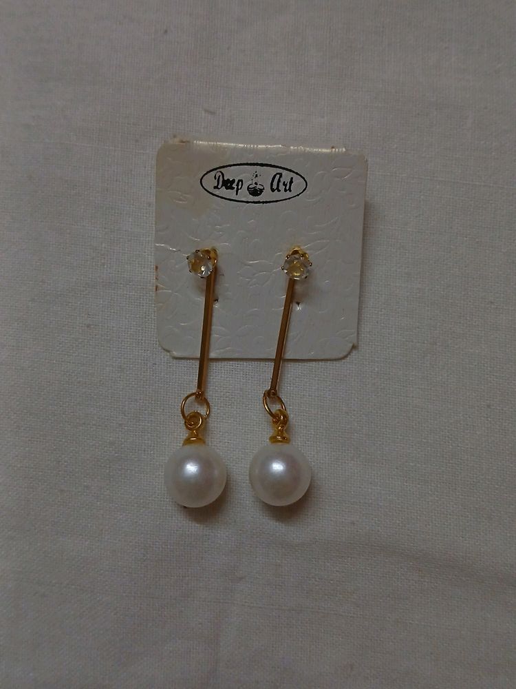 Cute Pearl Earings🌸