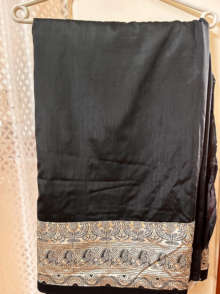 Black Silk Saree