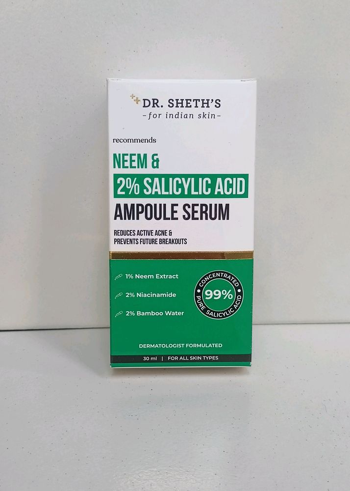 Sealed Pack Dr. SHETH Face Serum