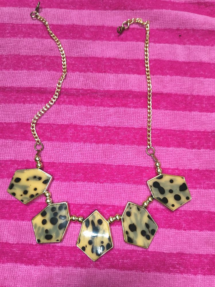 Leopard Print Necklace