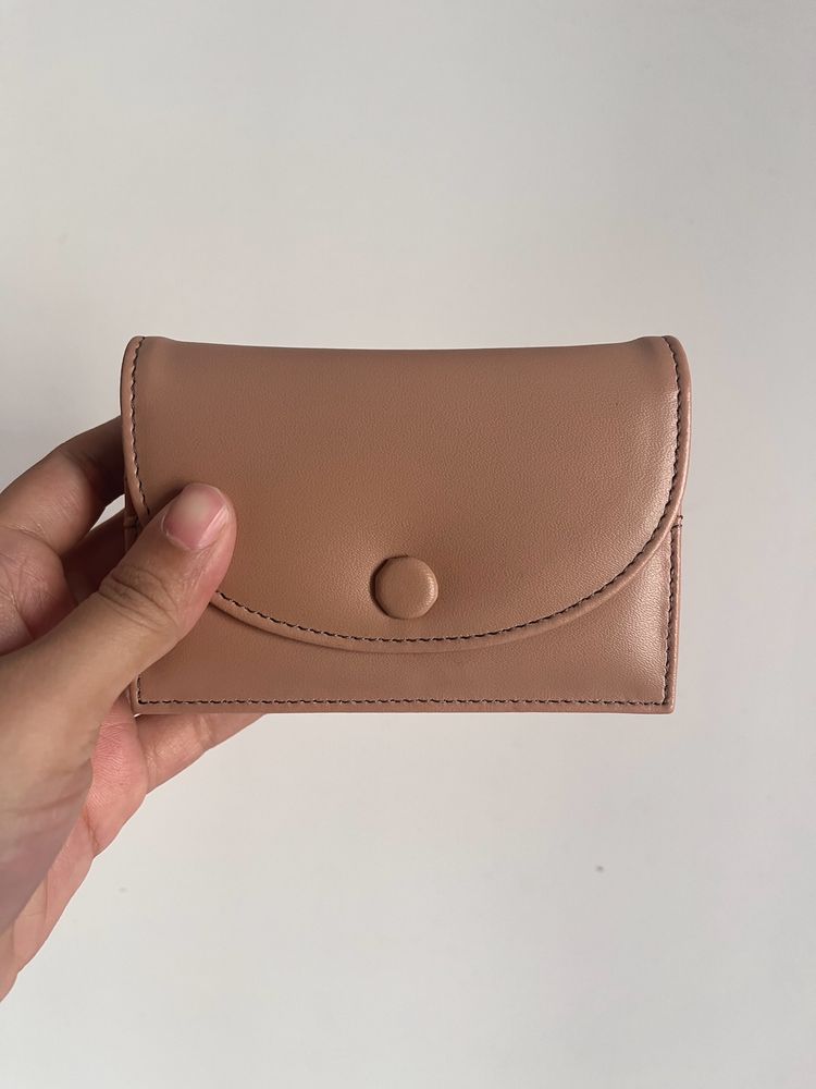 Peach Wallet With Card Slots