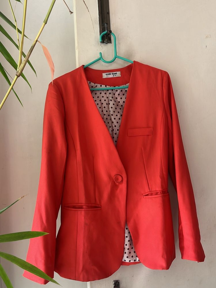 Summer Blazer Orange