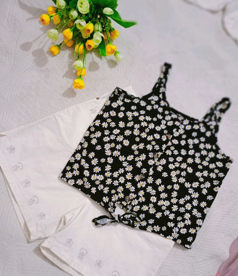 Beutiful Sunflower 🌻 Print Tank Top