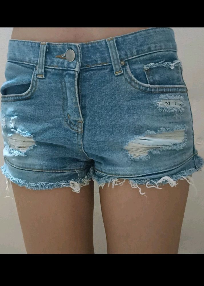 Denim Blue Shorts