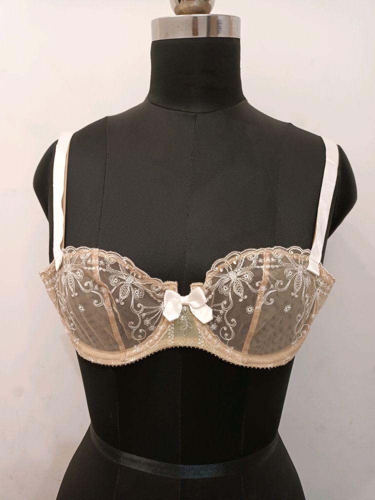 Lace Branded Bra...34B