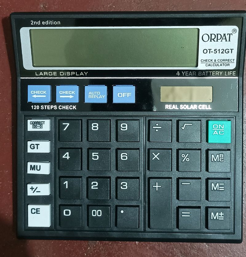 ORPAT OT-512GT calculator