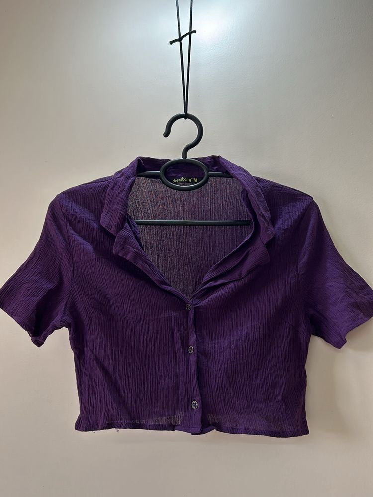 DressBerry Purple Shirt