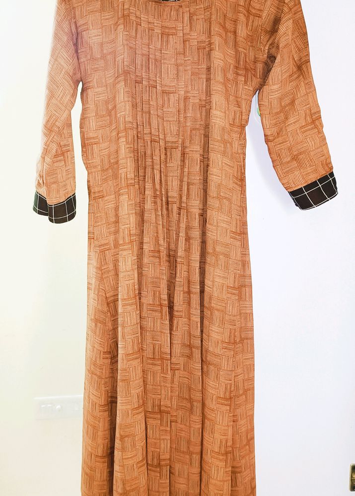 Brown Maxi Dress Cute