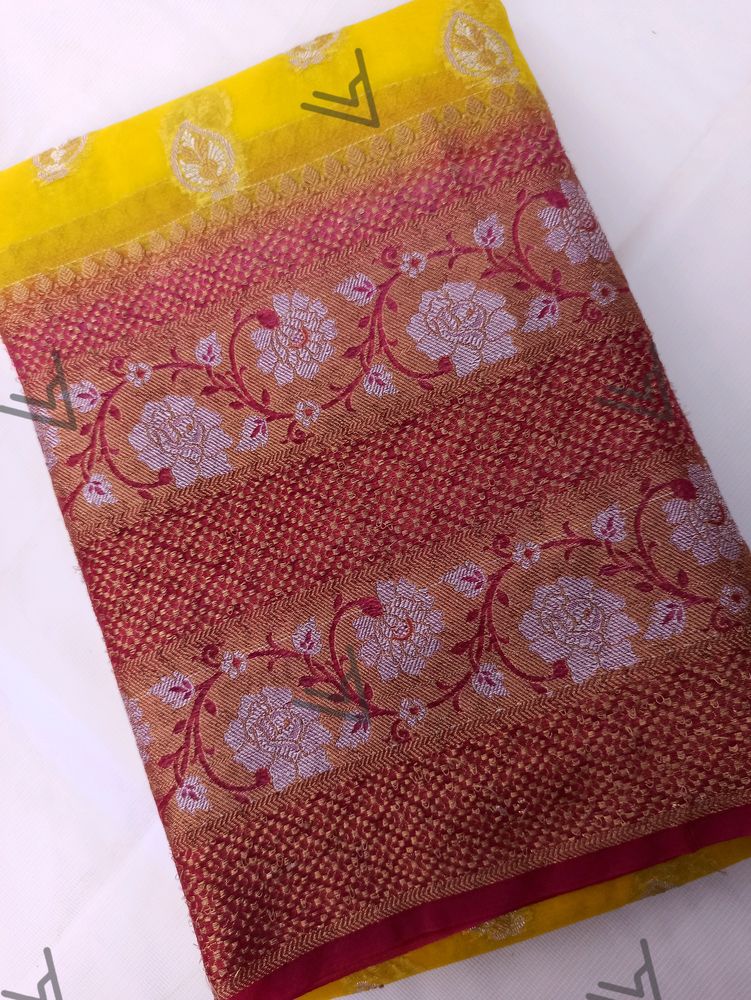 Banarasi Kora Organza Saree