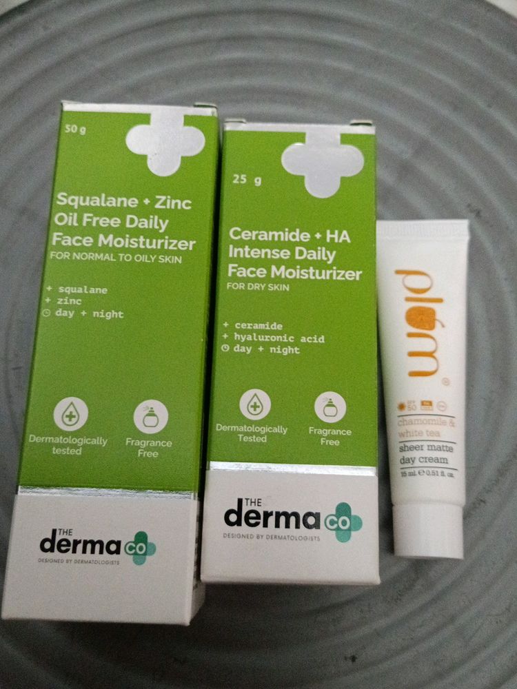 Combo Of The Derma Co Moisturizer