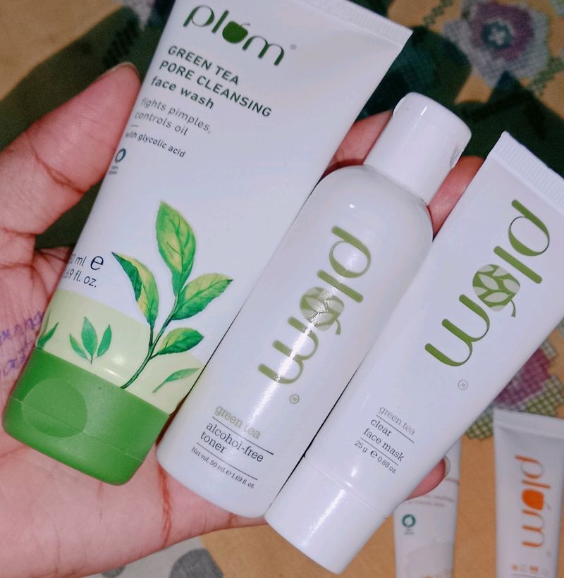 Plum Green Tea Skin Care Combo💞