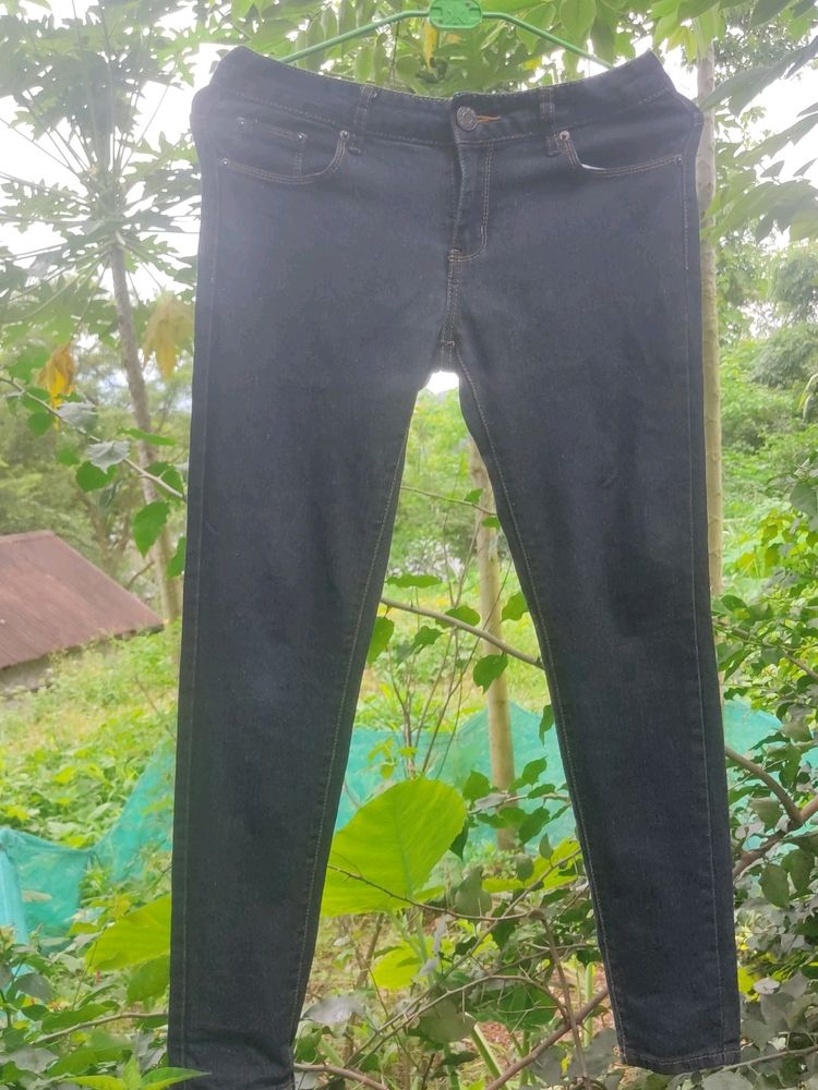 Black Gray Jeans For Womens