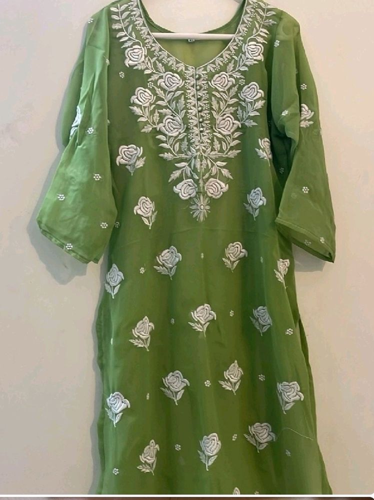 Chikankari Kurti New