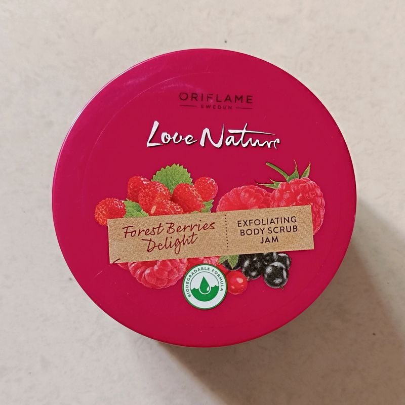 Love Nature Body Scrub Jam