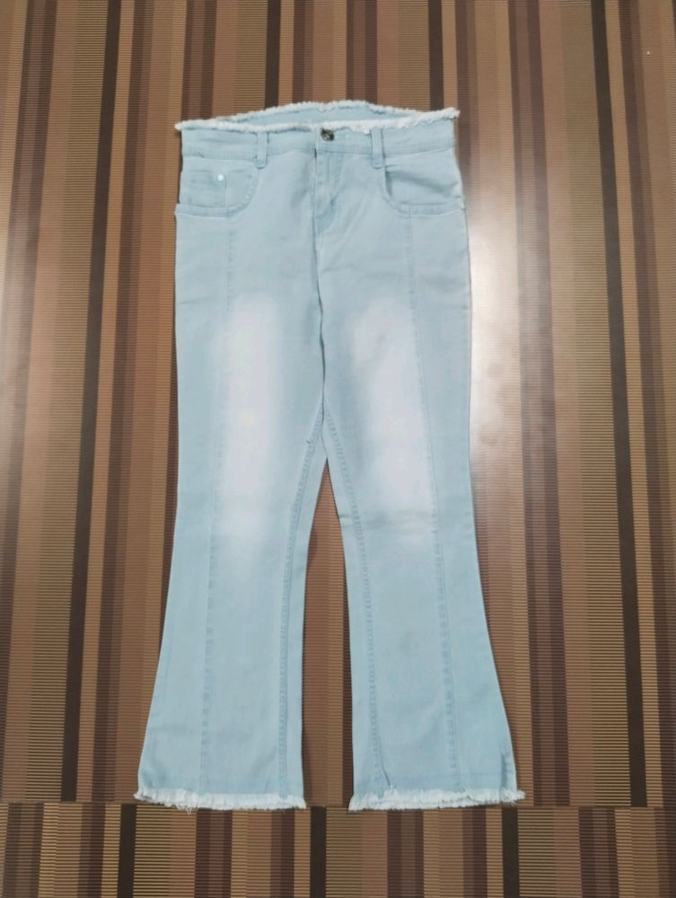 U-75 Size 32 Bootcut Women Denim Jeans