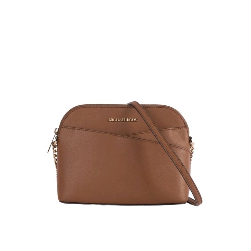 Michael Kors JetSet Travel Logo Dome Crossbody Bag