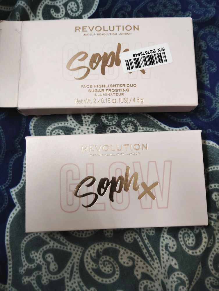 Makeup Revolution London Soph Face Highlighter Duo