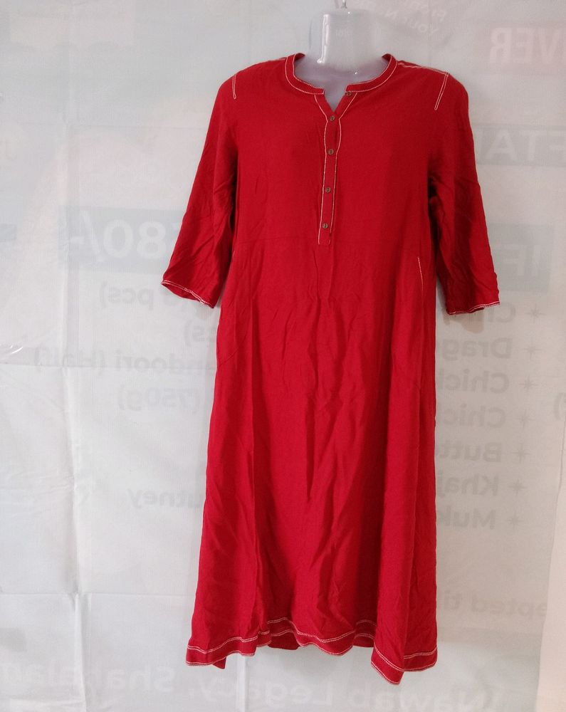 Red Kurti