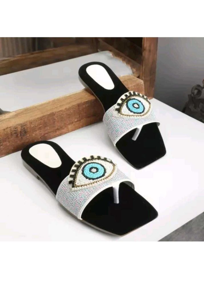 Evil Eye Slippers